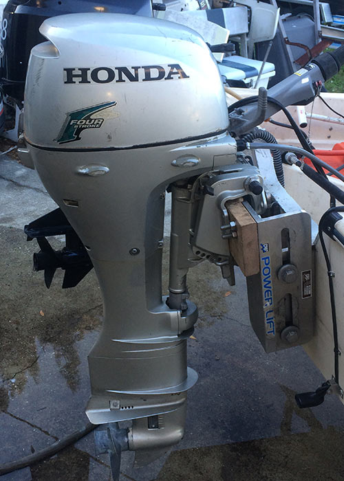 Honda 8 hp long shaft outboard #2