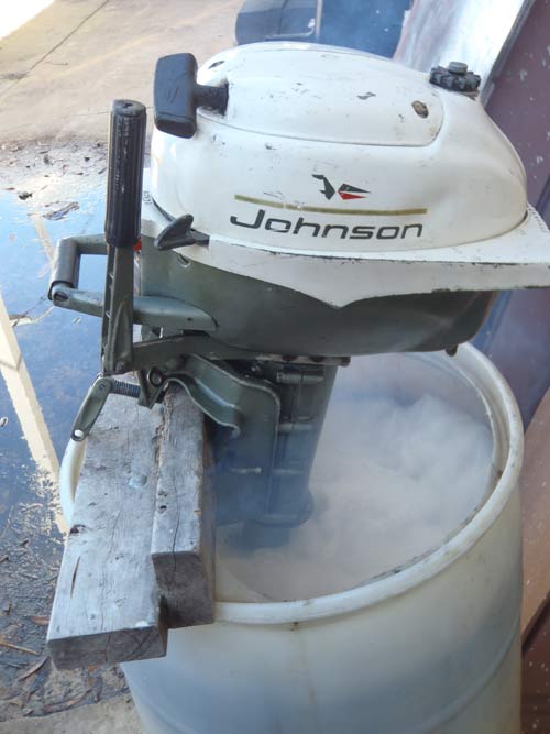 3 hp Johnson small outboard for a canoe dingy jon boat