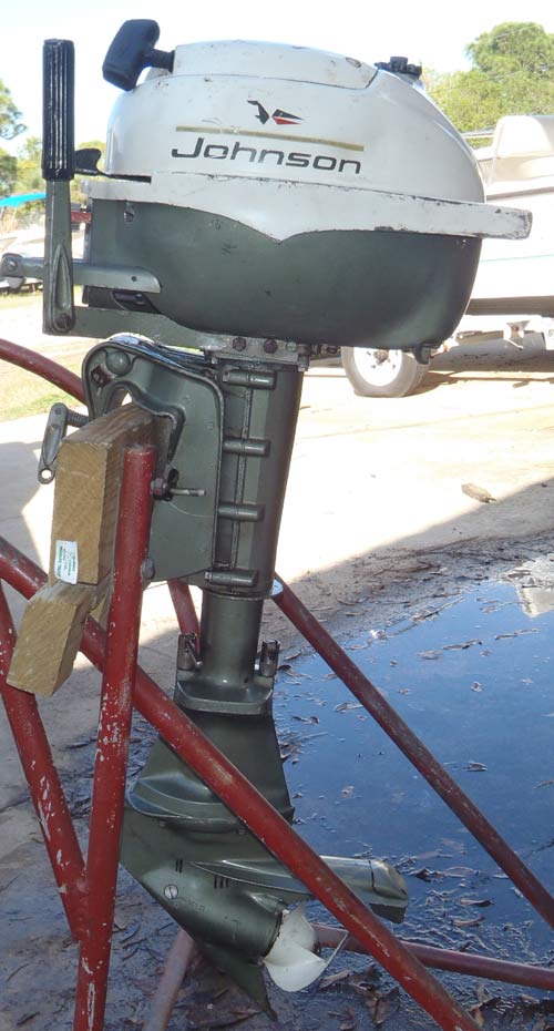 3 hp Johnson small outboard for a canoe dingy jon boat