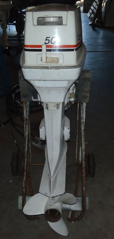50 hp Johnson Electric Shift Outboard For Sale.