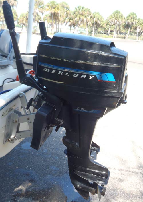 Used Mercury 7.5hp Outboard Boat Motor For Sale