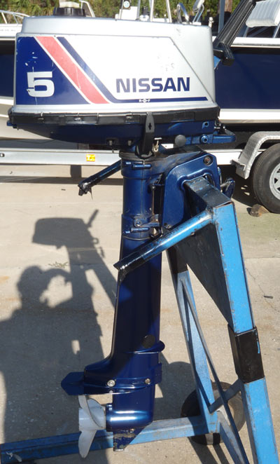 5Hp nissan outboard for sale