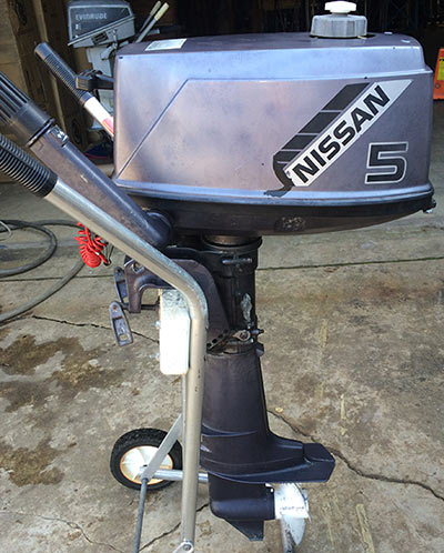 Nissan 5hp outboard weight #6