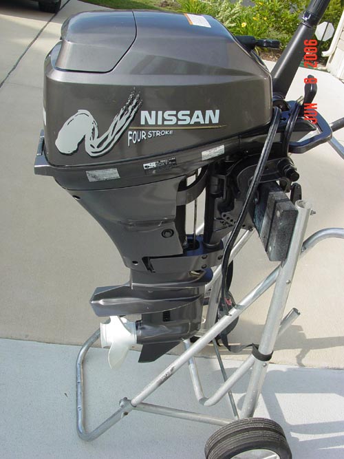 Nissan 9.9hp 4-stroke #3