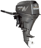 Used nissan 9.9 hp outboard #4