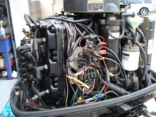 150 hp Mercury Outboard Boat Motor For Sale boat wiring diagram outboard 