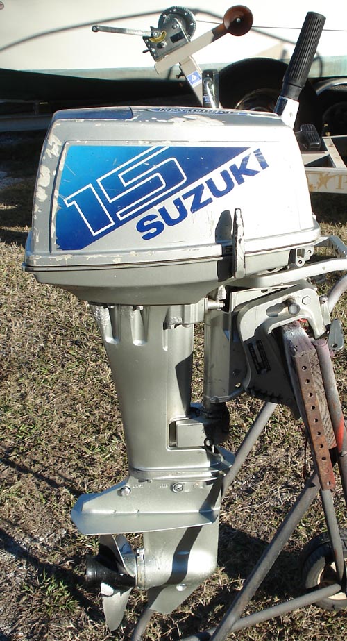 Used Suzuki 15 hp Outboard Boat Motor Suzuki Outboards